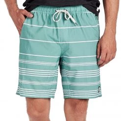 CLOTHING Vuori Men's Kore Yoga Shorts Aloe Stripe