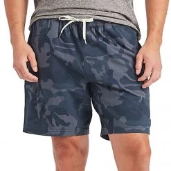 Vuori Men's Kore Yoga Shorts Navy Camo