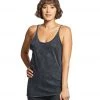 CLOTHING Bella + Canvas Slouchy Workout Tank Top Black Mineral Wash