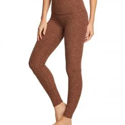 Beyond Yoga Spacedye High Waisted Long Yoga Leggings Red Rock/Tumbleweed