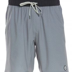 Vuori Men's Kore Yoga Shorts Pebble Mirco Dot CLOTHING