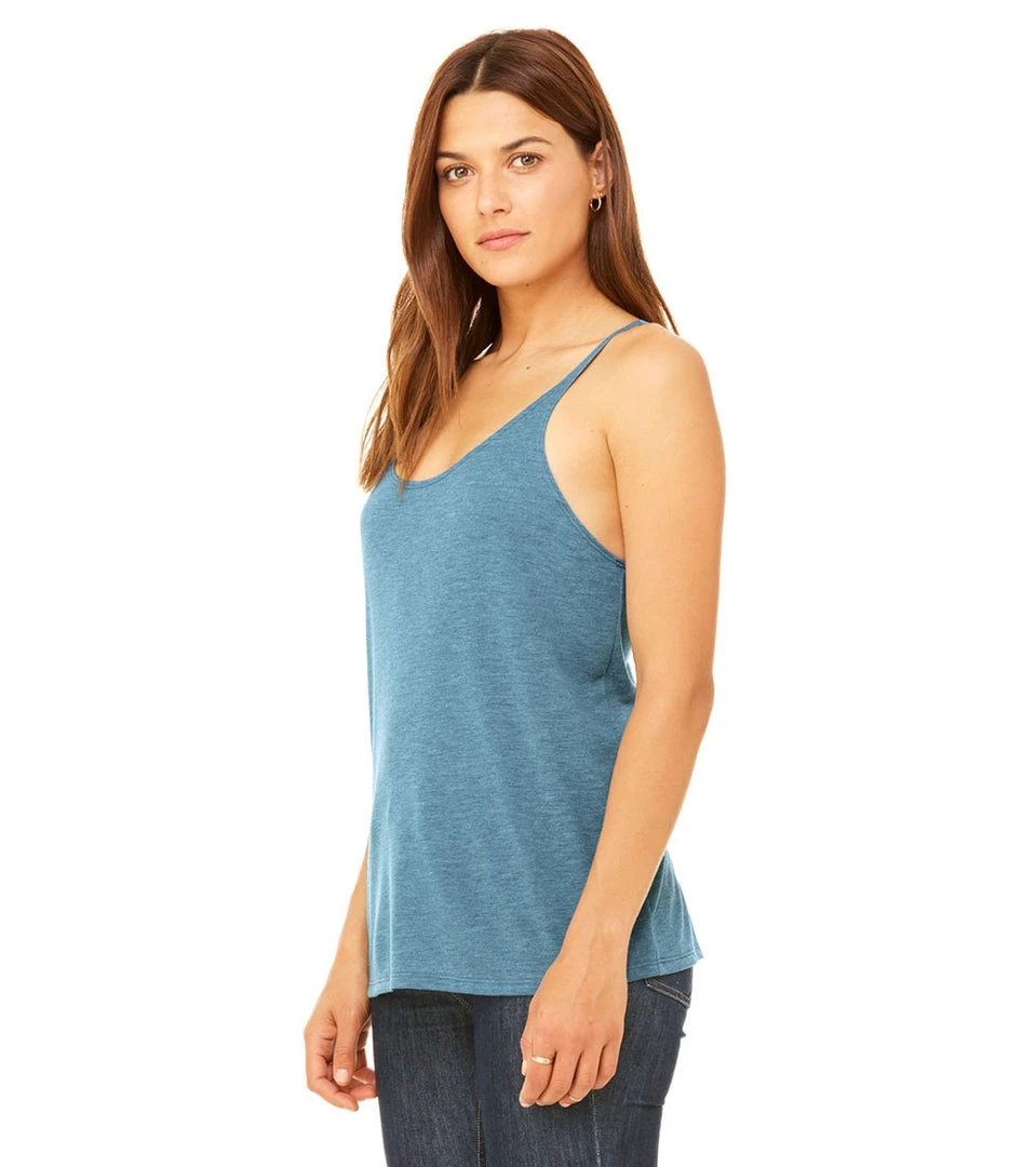 Bella + Canvas Slouchy Workout Tank Top Heather Deep Teal CLOTHING 4 Bella + Canvas Slouchy Workout Tank Top Heather Deep Teal CLOTHING