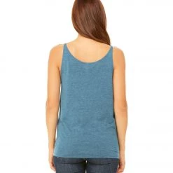 Bella + Canvas Slouchy Workout Tank Top Heather Deep Teal CLOTHING 9 Bella + Canvas Slouchy Workout Tank Top Heather Deep Teal CLOTHING