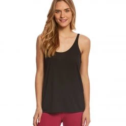 Bella + Canvas Slouchy Workout Tank Top Black CLOTHING