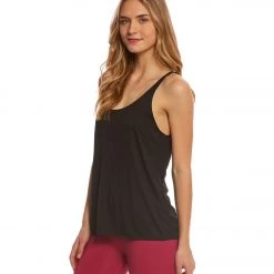 Bella + Canvas Slouchy Workout Tank Top Black CLOTHING