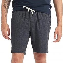 CLOTHING Vuori Men's Kore Yoga Shorts Charcoal Twill Texture
