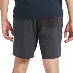 CLOTHING Vuori Men's Kore Yoga Shorts Charcoal Twill Texture 10 CLOTHING Vuori Men's Kore Yoga Shorts Charcoal Twill Texture