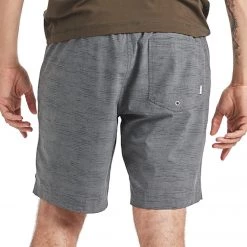 Vuori Men's Kore Yoga Shorts Charcoal Space Dye