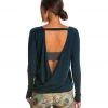 Onzie Drapey V-back Long Sleeve Coverup Fiji