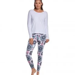 CLOTHING Onzie Drapey V-back Long Sleeve Coverup White