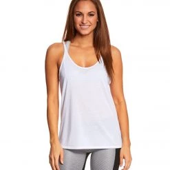 Bella + Canvas Slouchy Workout Tank Top White CLOTHING