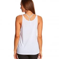 Bella + Canvas Slouchy Workout Tank Top White CLOTHING