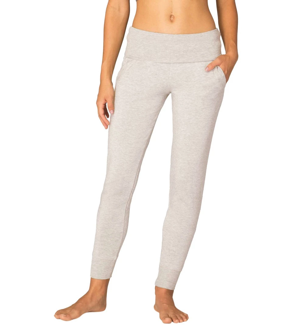 Beyond Yoga Cozy Fleece Foldover Long Sweatpant Joggers 3 Beyond Yoga Cozy Fleece Foldover Long Sweatpant Joggers