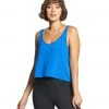 Bella + Canvas Flowy Boxy Workout Tank Top True Blue CLOTHING 2 Bella + Canvas Flowy Boxy Workout Tank Top True Blue CLOTHING