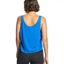 Bella + Canvas Flowy Boxy Workout Tank Top True Blue CLOTHING 10 Bella + Canvas Flowy Boxy Workout Tank Top True Blue CLOTHING