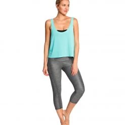 Bella + Canvas Flowy Boxy Workout Tank Top Teal 11 Bella + Canvas Flowy Boxy Workout Tank Top Teal