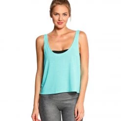 Bella + Canvas Flowy Boxy Workout Tank Top Teal 13 Bella + Canvas Flowy Boxy Workout Tank Top Teal