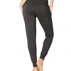 Beyond Yoga Cozy Fleece Foldover Long Sweatpant Joggers Charcoal Heather CLOTHING 10 Beyond Yoga Cozy Fleece Foldover Long Sweatpant Joggers Charcoal Heather CLOTHING