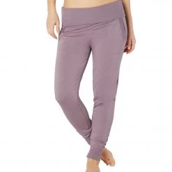 Beyond Yoga Cozy Fleece Foldover Long Sweatpant Joggers Wild Orchid CLOTHING