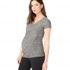 Beyond Yoga: Beyond The Bump Featherweight Spacedye Maternity Tee 2 Beyond Yoga: Beyond The Bump Featherweight Spacedye Maternity Tee