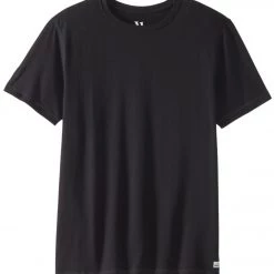 Vuori Men's Tuvalu Stretch Tee Black CLOTHING