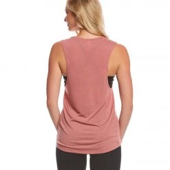 CLOTHING Bella + Canvas Flowy Scoop Workout Muscle Tee Mauve