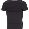 Vuori Men's Tuvalu Stretch Tee Charcoal Stripe CLOTHING