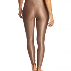 CLOTHING KORAL Lustrous High Rise Yoga Leggings Caramel 10 CLOTHING KORAL Lustrous High Rise Yoga Leggings Caramel