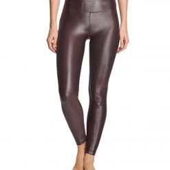 KORAL Lustrous High Rise Yoga Leggings Chocolate 13 KORAL Lustrous High Rise Yoga Leggings Chocolate