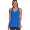 Bella + Canvas Flowy Racerback Workout Tank Top True Royal