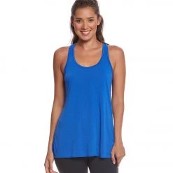 Bella + Canvas Flowy Racerback Workout Tank Top True Royal