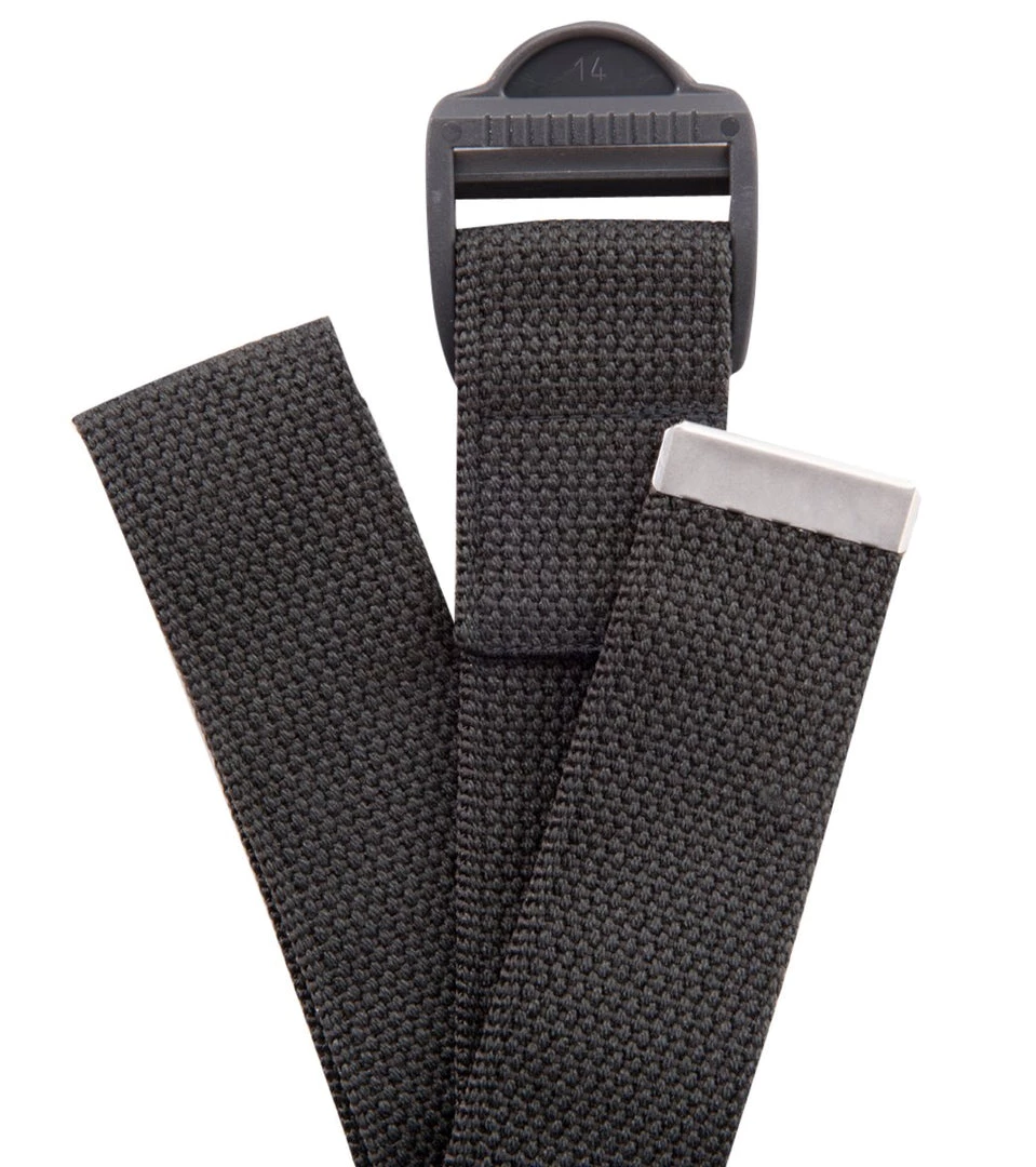 Halfmoon 6' Essential Yoga Strap Charcoal 5 Halfmoon 6' Essential Yoga Strap Charcoal