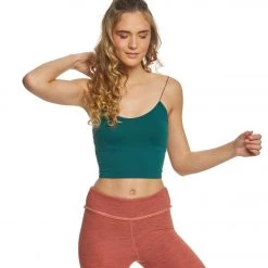 Free People Seamless Skinny Strap Crop Top Green CLOTHING 13 Free People Seamless Skinny Strap Crop Top Green CLOTHING