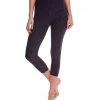 Beyond Yoga Spacedye High Waisted Yoga Capris Black/Steel