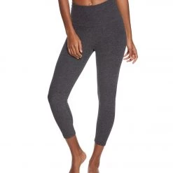 Beyond Yoga Spacedye High Waisted Yoga Capris Black/Charcoal NEW ARRIVALS