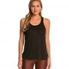 CLOTHING Bella + Canvas Flowy Racerback Workout Tank Top Black