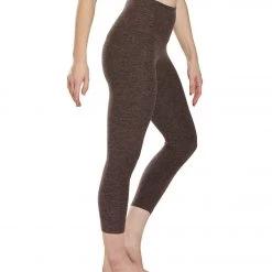 Beyond Yoga Spacedye High Waisted Yoga Capris Terra Leather Earth NEW ARRIVALS