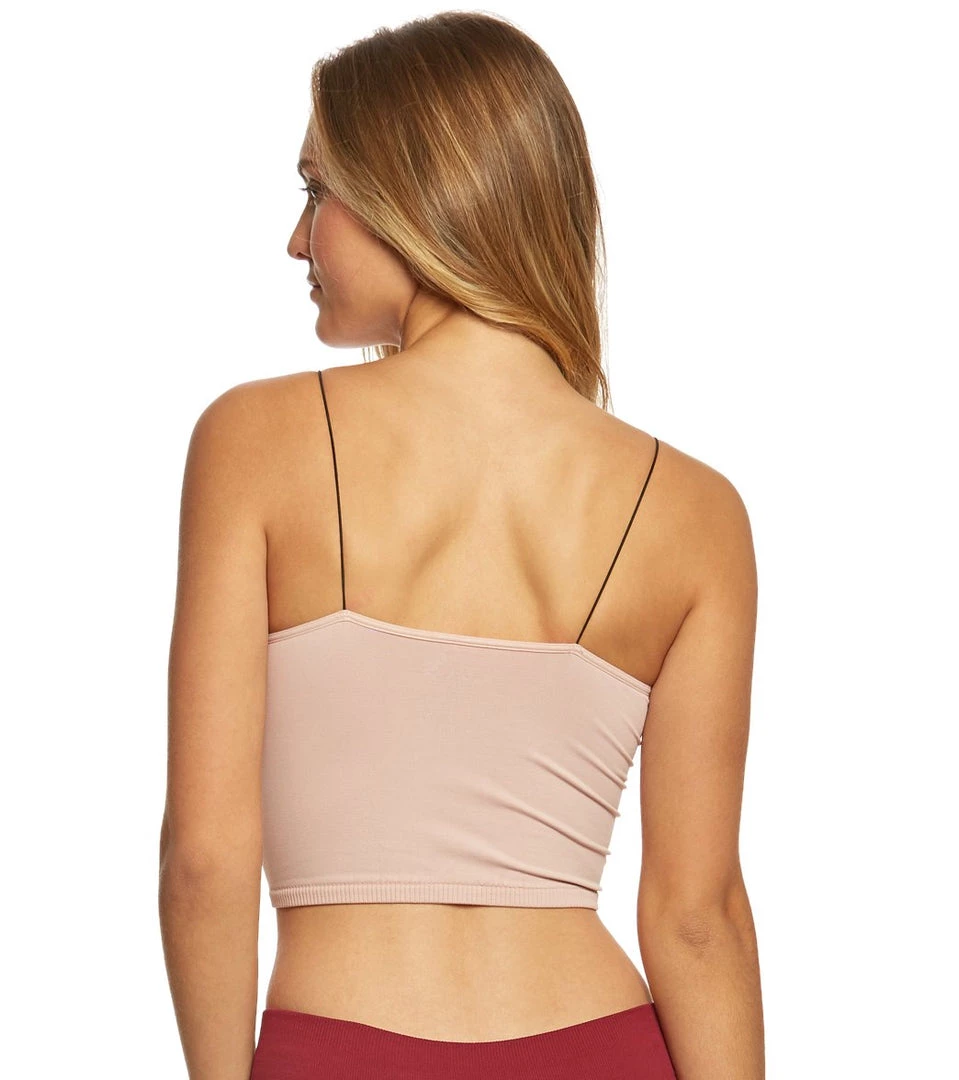 Free People Seamless Skinny Strap Crop Top Ballet CLOTHING 5 Free People Seamless Skinny Strap Crop Top Ballet CLOTHING