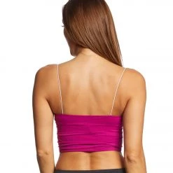 Free People Seamless Skinny Strap Crop Top Fuchsia 10 Free People Seamless Skinny Strap Crop Top Fuchsia