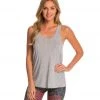 Bella + Canvas Flowy Racerback Workout Tank Top Athletic Heather