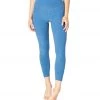 NEW ARRIVALS Beyond Yoga Spacedye High Waisted Yoga Capris Victory Blue/Blue Suede