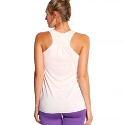 CLOTHING Bella + Canvas Flowy Racerback Workout Tank Top Soft Pink