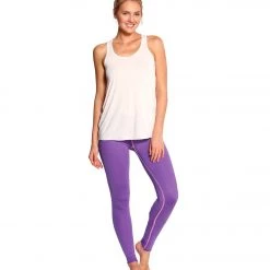 CLOTHING Bella + Canvas Flowy Racerback Workout Tank Top Soft Pink