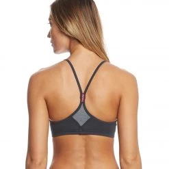 CLOTHING Hard Tail Diamond Back Layer Bra Dark Knight