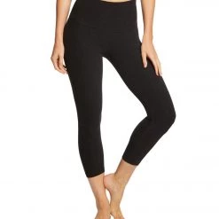 Beyond Yoga Spacedye High Waisted Yoga Capris Darkest Night