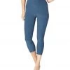 Beyond Yoga Spacedye High Waisted Yoga Capris Insignia Navy