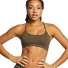CLOTHING Hard Tail Diamond Back Layer Bra Olive