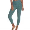 Beyond Yoga Spacedye High Waisted Yoga Capris Woodland Forest/Light Sage