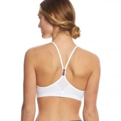 CLOTHING Hard Tail Diamond Back Layer Bra White
