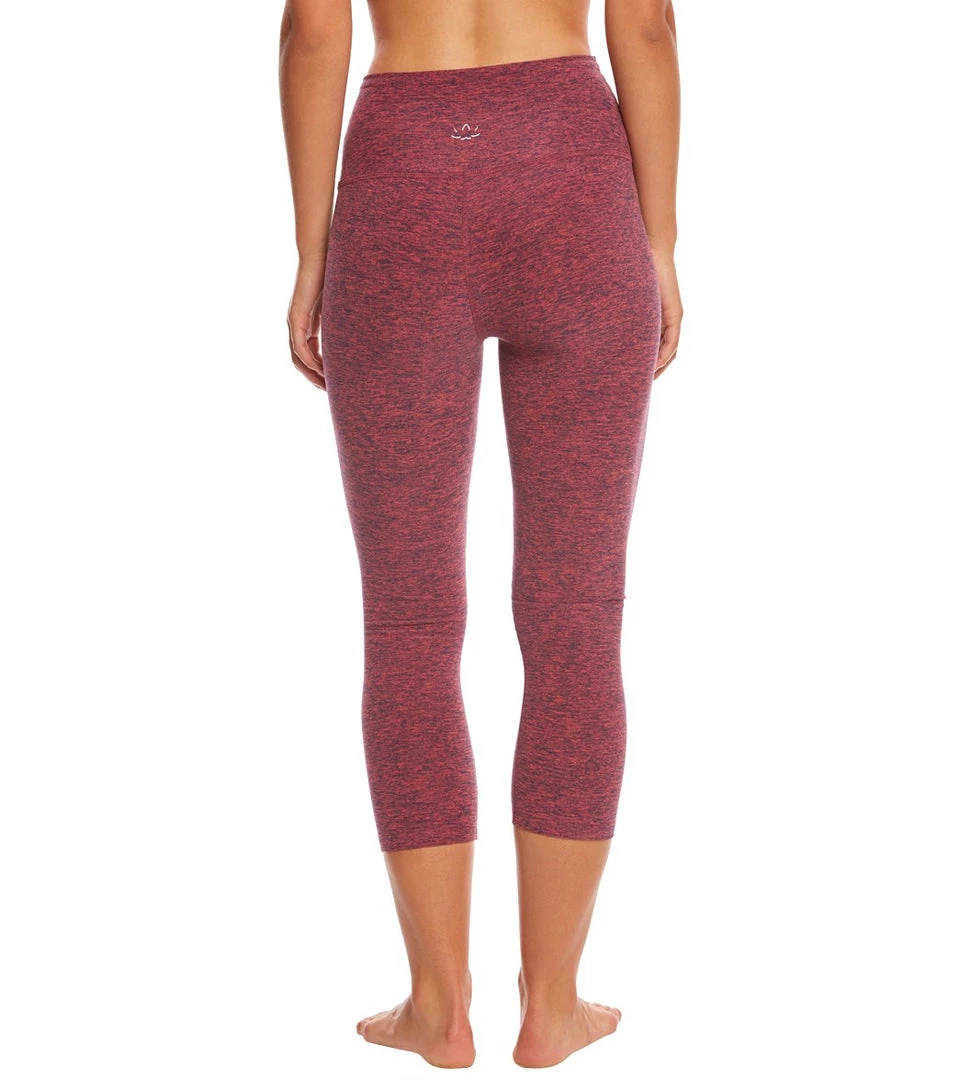 Beyond Yoga Spacedye High Waisted Yoga Capris Imperial Rose/Valor Navy 5 Beyond Yoga Spacedye High Waisted Yoga Capris Imperial Rose/Valor Navy